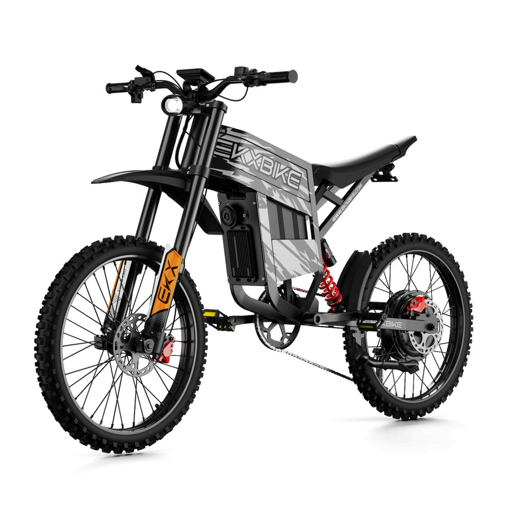EKX TX1 Electric Dirt Bike | 6000W 45MPH 60V 30Ah – EKXbike