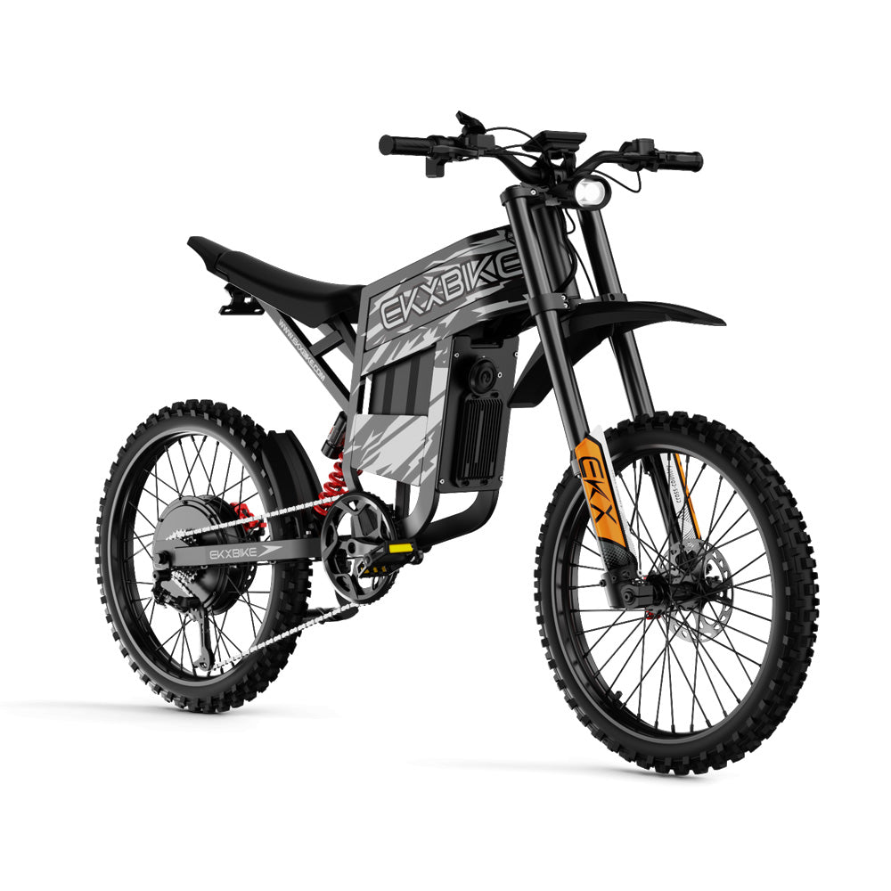 EKX TX1 Electric Dirt Bike | 6000W 45MPH 60V 30Ah – EKXbike