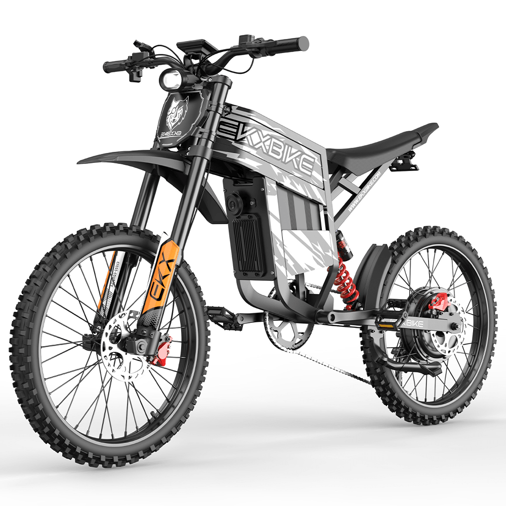 EKX TX1 Electric Dirt Bike | 7000W 55MPH 60V 30Ah – EKXbike
